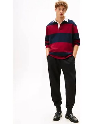 Odea Tommy Hilfiger Pamuklu Jogger Eşofman Altı, Xl, MW0MW37236, Triple Black, Erkek