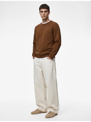 Odea Uzun Kollu Pamuklu Basic Bisiklet Yaka Sweatshirt