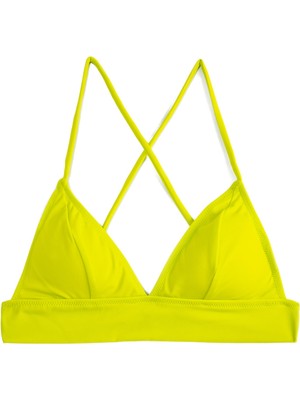 Odea Koton Bikini Üstü Bralet Çapraz Askılı Kaplı