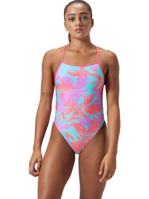 Odea Speedo Alov Digi Vbk Af Purple Kadın Yüzücü Mayosu 8-1284318093 Mor