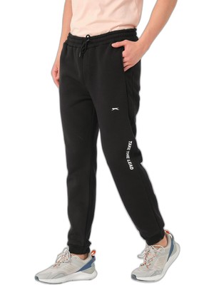 Odea Slazenger Koıt In Erkek Cepli Siyah Eşofman Altı