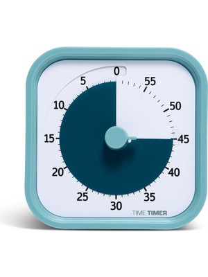 Odea Time Timer Home Mode — 60 Dakika Çocuk Görsel Zamanlayıcı Ev Sürümü — Ev Okul Aksesuarı, Öğrenme Aleti, Çocuk Çalışma Masası, Ofis Masası ve Toplantılar Için Zamanlayıcı