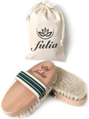 Odea Fulia Elegance FULIA%100 Doğal At Kılı Selülit Fırçası