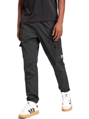 Odea Adidas Trefoil Essentials Woven Cargo Erkek Eşofman Altı Siyah S