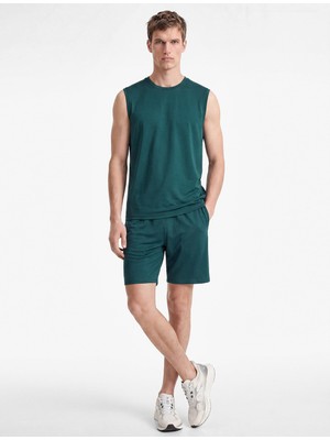 Odea Straight Fit Cepli Beli Bağcıklı Spor Şort