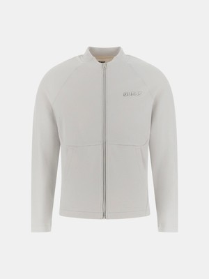 Odea Guess Romolo Erkek Aktif Scuba Sweatshirt, Gri, M Beden