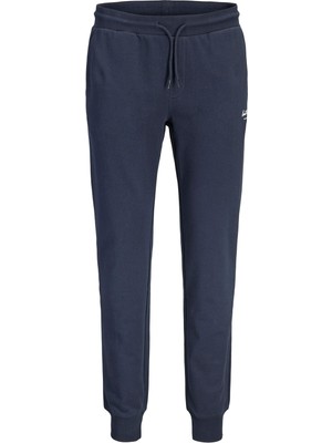 Odea Jack & Jones Erkek Spor Eşofman Altı, Logo Detaylı, Çift Cepli, Lacivert, M Beden