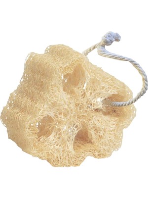 Odea 5 Adet Doğal Kabak Lifi Bulaşık Süngeri Banyo Kesesi Loofah Sponge Ipli Kabak Kesesi Kalın Büyük