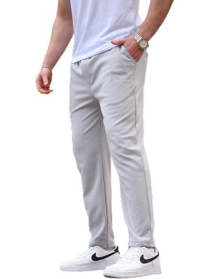 Odea Madmext Gri Düz Paça Erkek Pantolon E6556,GRI 2xl