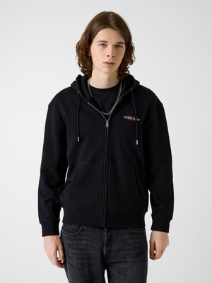 Odea Guess Jeans Erkek Sweatshirt, Siyah, S Beden