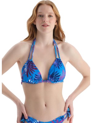 Odea Dagi Kadın Üçgen Küçük Bikini Üst, Örme, Çok Renkli, 38