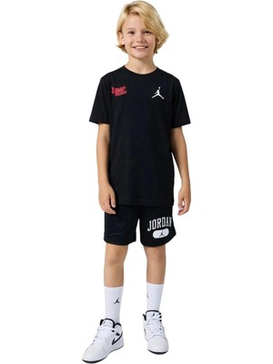 Odea Nike Jdb Jordan Mesh Pe Short Erkek Çocuk Şort 95D153-023, 8-10 Yaş