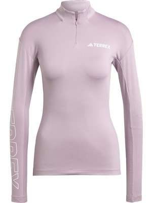 Odea Adidas W Xpr Longsleeve Kadın Outdoor Uzun Kollu Üst IW9184 Mor