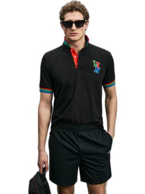 Odea Lufian Erkek Fun Smart Polo T-Shirt 111040231 Siyah
