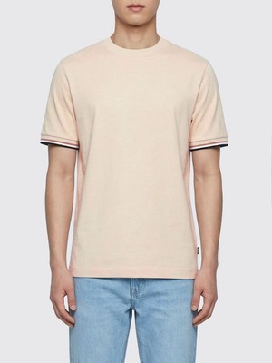 Odea Erkek Regular Fit Kısa Kollu Düz Bisiklet Yaka Bej2 T-Shirt 50501097-286