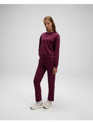 Odea Ellesse EF556-BRD Kadın Bordo Eşofman Altı