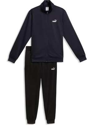 Odea Puma Ess Poly Suit Üniseks Yetişkin Eşofman Takımı, New Navy, Xs
