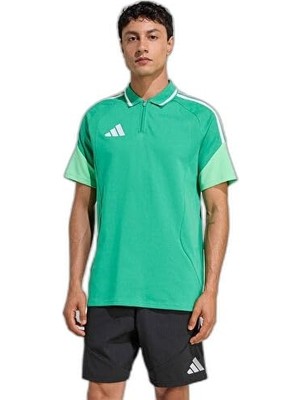 Odea Adidas Tiro 26 Competition Polo Erkek Futbol Kamp Polo Tişört KB0162 Yeşil