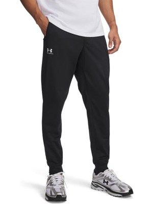 Odea Under Armour Sportstyle Trıcot Jogger Erkek Sweatpant Black / / White Xl