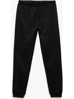 Odea Koton Jogger Basic Eşofman Altı, Siyah, 4 Yaş