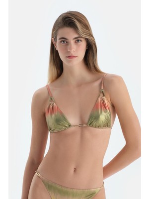 Odea Dagi Üçgen Küçük Bikini Üst, 40, 25SW82051ST, Multicolor, Kadın