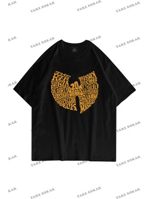 Odea Tarzsokak Unisex Wu-Tang Clan 20 Years Siyah, Siyah, S