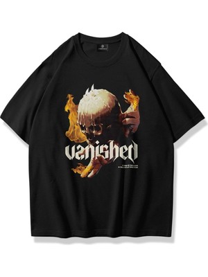 Odea Tarzsokak Unisex Vanished Tshirt Siyah, Siyah, S