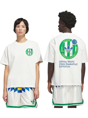 Odea Originals Crest Unisex Beyaz Günlük Stil T-Shirt KD3615
