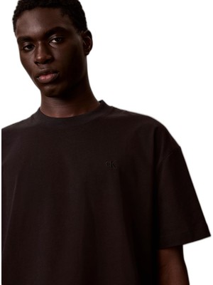 Odea Calvin Klein Logolu% 100 Pamuk Oversize T Shirt LV04RAB806UB1 Erkek T Shirt LV04RAB806 Ub1