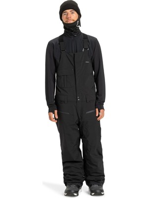 Odea Quiksilver Paramo Stretch 20K - Erkekler Için Teknik Kar Önlüğü - Fonksiyonel Kar Tulumu - Erkek - S - Siyah.