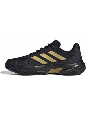 Odea Adidas Erkek Courtjam Control 3 Tenis Ayakkabısı, Core Black Gold Met Core Black, 42 Eu