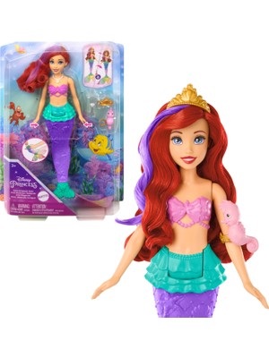 Odea Mattel Disney Prensesi Yüzen ve Renk Değiştiren Ariel Bebek Disney Prensesi Oyuncakları, Yüzen Deniz Kızı Ariel Bebek HPD43