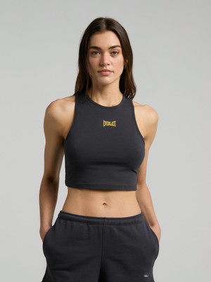 Odea Ever Classics Wmn Füme Kadın Basic Crop Atlet