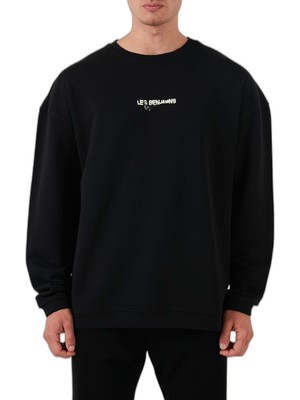 Odea Les Benjamins Pamuklu Logolu Regular Fit Bisiklet Yaka Sweat Erkek Sweat LB24FWEAPMUSW