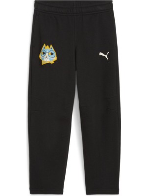 Odea Puma Moody Cat Çocuk Siyah Eşofman Altı, 5-6 Yaş