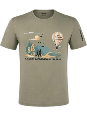 Odea Salomon S Cut Anv Men Tee Erkek Günlük Tişört SLM25002-HAKI Haki