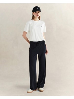 Odea Gant Kadın Siyah Relaxed Fit Eşofman Altı