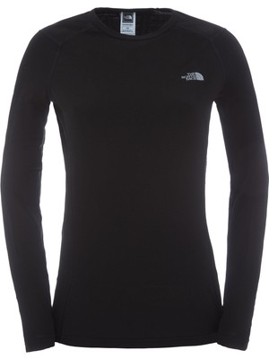 Odea The North Face Bayan Baselayer W Sıcak Long Sleeve Crew Neck L Siyah