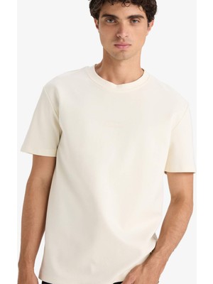Odea Defacto Regular Fit Bisiklet Yaka Kısa Kollu Tişört F8589AX25HS