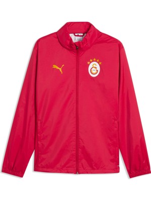 Odea Puma Galatasaray All-Weather Genç Ceket, 9-10 Yaş, 789214, Dark Cherry-Summer Sunset