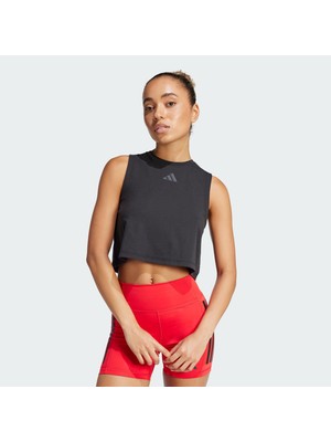 Odea Adidas Kadın Siyah Atlet Boxy Tank 3s JJ3501