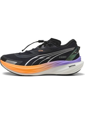 Odea Puma Deviate Nitro 3 Wtr+ Erkek Siyah Koşu Ayakkabısı