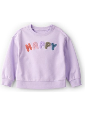 Odea Kız Çocuk Mor Sweatshirt