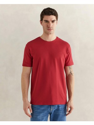 Odea Gant Erkek Kırmızı Kısa Kollu T-Shirt