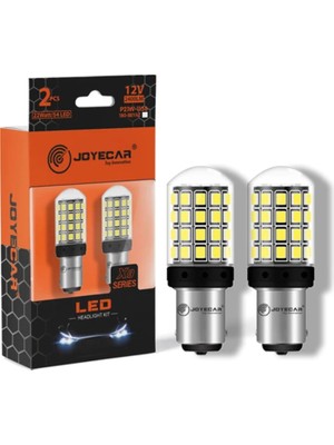 Odea Joyecar P21W Turuncu X9 Serisi 1156 P21W BA15S 180° Tek Duy Geri Vites Fren Sinyal Park Stop Gündüz Farı Lamba Turuncu-Amber