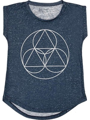 Odea Biggdesign Biggyoga Namaste Antrasit T-Shirt (S, Namaste Antrasit)