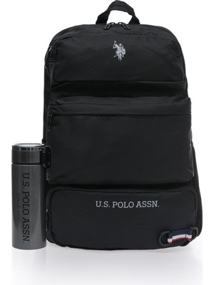 Odea U.s. Polo Assn. U.s. Polo. Assn. Unisex Okul Çanta Seti PLSET2404419,SIYAH Tek Ebat