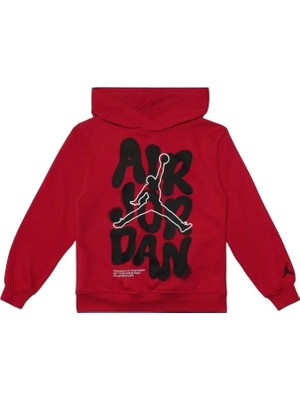 Odea Nike Jordan 23 Throw Up Erkek Çocuk Sweatshirt 95F453 95F453-R78, 8-10 Yaş