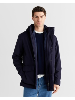 Odea Gant Erkek Lacivert Regular Fit Mont
