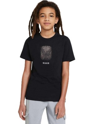 Odea Qivi Unisex Çocuk Siyah Tool 3 Baskılı Sweatshirt TYC00376903662, 13-14 Yaş